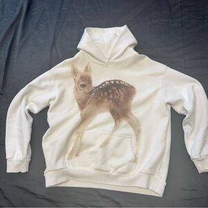 idle time deer hoodie
